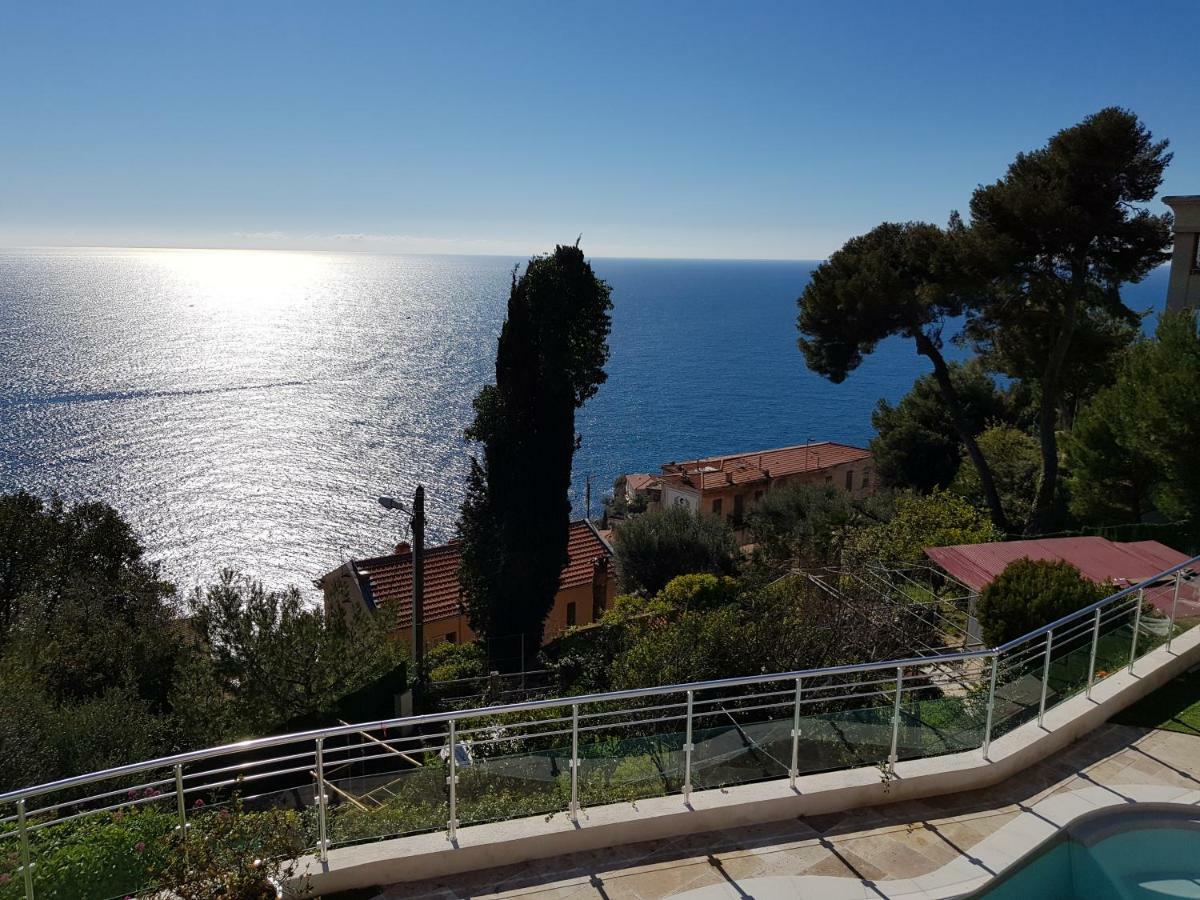 Vue Mer.Tranquilite.Cap D'Ail A 10 Mn De Monaco Cap-d'Ail Exterior foto